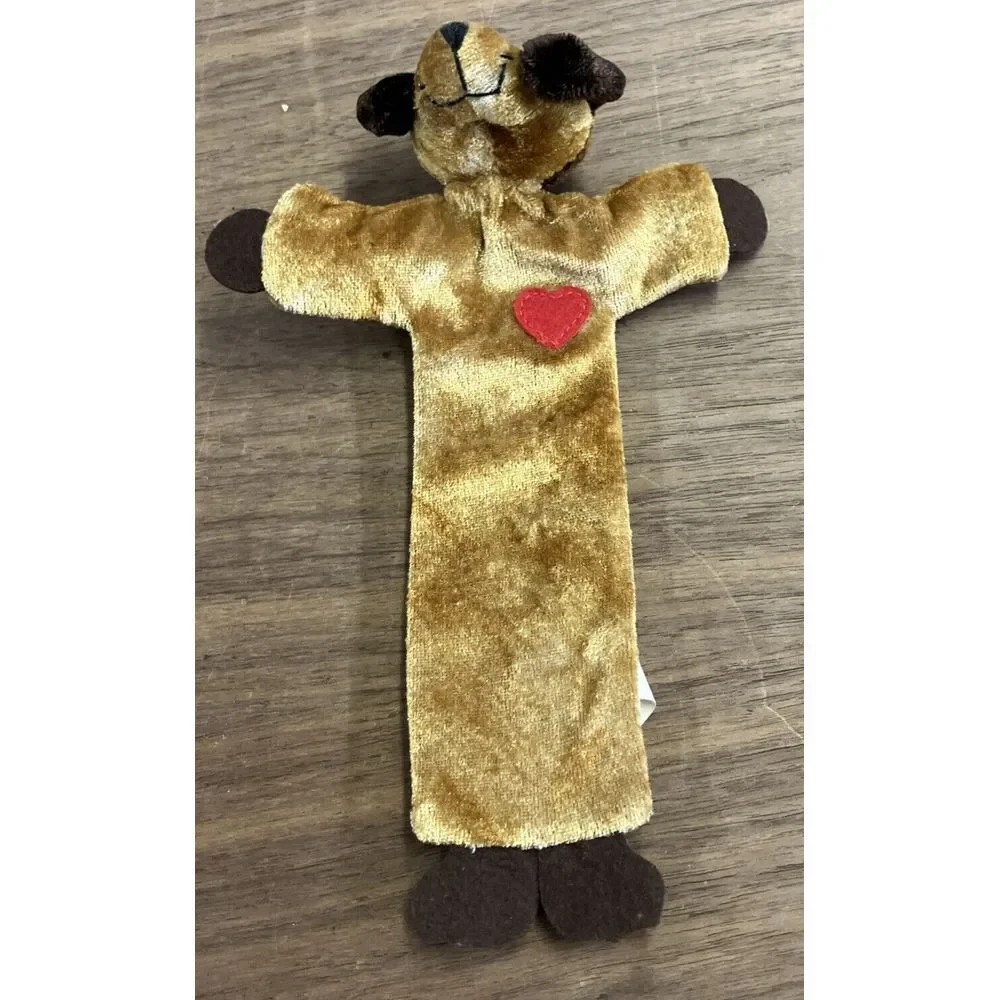 Russ Puppy Dog Flat Wire Soft Toy‎ Bookmark Plush Vintage
